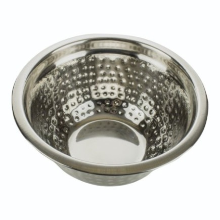 Bol din inox cu model texturat, rezistet și versatil, pentru gătit și servire, perfect în orice bucătărie, diametrul 20 cm