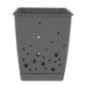 suport perforat pentru uscat tacâmuri din plastic cu perforații pentru scurgerea apei