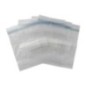 set de pungi din plastic transparent pentru alimente cu două benzi de închidere ermetică