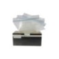 Set de pungi alimentare cu închidere ermetică ziplock, 14x15 cm, reutilizabile, perfecte pentru depozitare și organizare, 50 buc set de pungi transparente cu închidere ermetică în cutia ambalaj tip dispenser