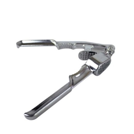 Presă manuală 2 în 1, zdrobitor usturoi și spargător de nuci din aluminiu, rezistent și ușor de utilizat