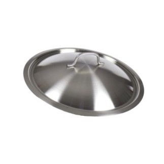 capac profesional în întregime din inox cu mâner pentru oale și cratițe de bucătărie