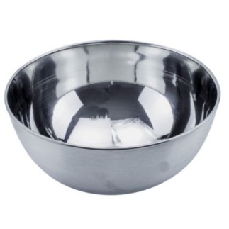 bol gastronomic argintiu din inox