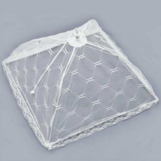 capac din material textil pliabil pentru acoperit și protejat farfurii