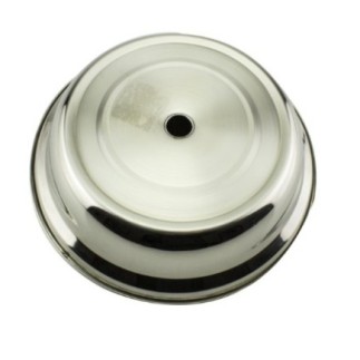 capac rotund pentru acoperit farfurii din inox cu gaură în centru