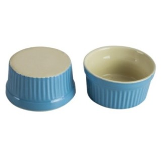 Set boluri ceramice rotunde pentru sufle, compatibile cu orice tip de cuptor, perfecte pentru copt și servire elegantă, 2 buc