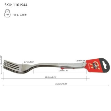 Set de furculițe de masă, din inox rezistent, cu finisaj lucios premium, tacâmuri pentru servirea mesei, 3 buc