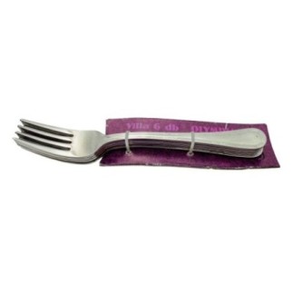 set șase furculițe din inox prinse de eticheta ambalaj