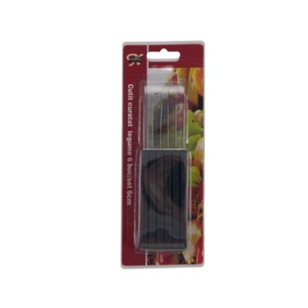 Set 6 cuțite inox 6cm - Curățat, decojit, feliat fructe/legume