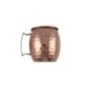 Cană aurie pentru cocktail sau bere tip butoiaș, moscow mule, 500 ml Cană Moscow Mule 500ml: Aurie, butoiaș - Servire cocktailuri