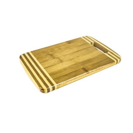 Tocător de bucătărie din bambus, pentru tăierea, felierea și mărunțirea alimentelor, ideal pentru utilizare zilnică 25x15x1,5 cm