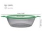 Strecurătoare rotundă plasă fină: Spălare, scurgere alimente rapid
