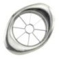 Feliator de fructe din inox, permite felierea rapidă și uniformă în 8 felii egale și îndepărtarea cotorului, pentru mere si pere feliator de mere cu mâner ergonomic și lame ascuțite din inox
