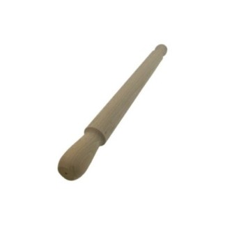 Făcăleț din lemn, Sucitor tradițional, perfect pentru întinderea uniformă a aluatului pentru paste și produse de patiserie 43 cm