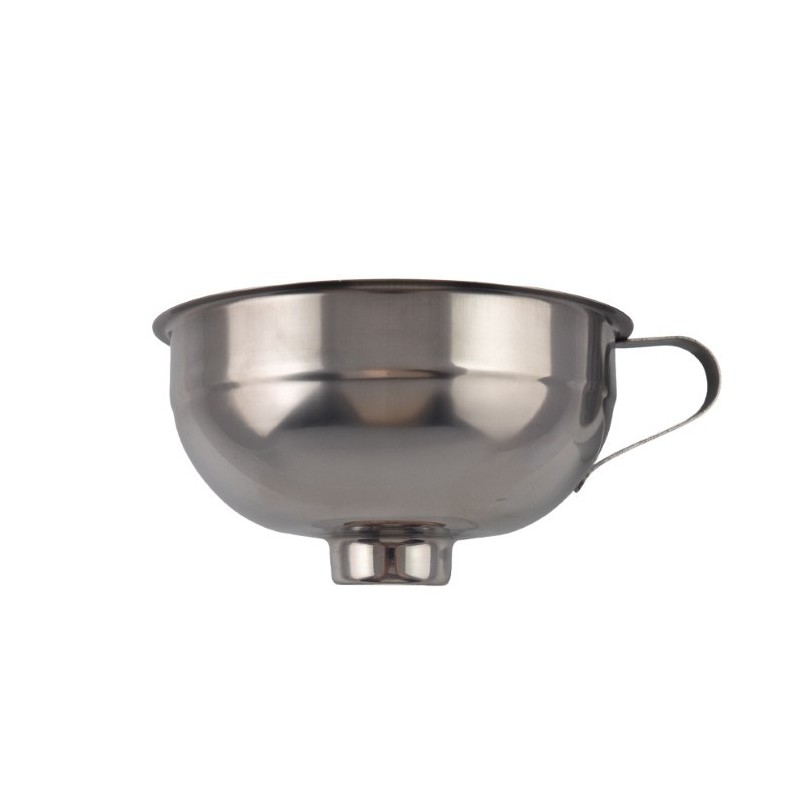 Pâlnie din inox cu mâner pentru dulceață