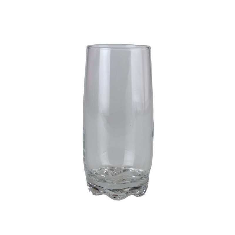 Set de pahare Highball, din sticlă, cu design modern și formă înaltă, ideale pentru apă, suc și cocktailuri răcoritoare, 6 buc