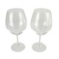 Set de pahare elegante pentru vin roșu, 700 ml, formă specială pentru aerare optimă și evidențierea aromelor complexe, 6 buc două pahare din cristal cu cupe mari pe picior pentru vin roșu