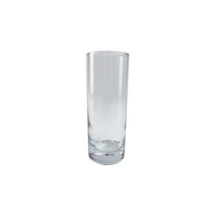 pahar din sticlă cilindric și înalt pentru apă sau long drinks