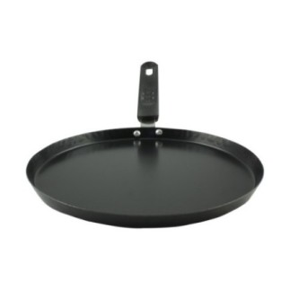 tigaie subțire pentru clătite cu strat teflonat negru