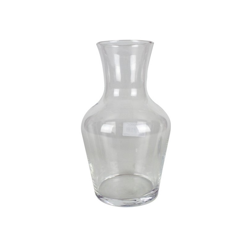 Carafă clasică din sticlă potrivită pentru apă, băuturi răcoritoare și vin, design elegant, potrivită pentru orice ocazie 1 L