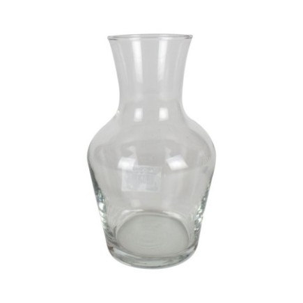 Carafă clasică din sticlă potrivită pentru apă, băuturi răcoritoare și vin, design elegant, potrivită pentru orice ocazie 1 L