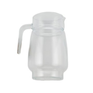 Carafă sticlă: Mâner ergonomic, cioc - Perfectă pentru apă, suc, ceai