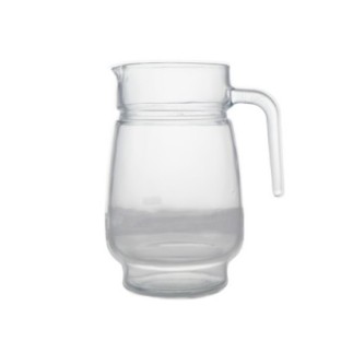 Carafă din sticlă, cu mâner ergonomic și cioc pentru turnare controlată, perfectă pentru servit sucuri și băuturi, 1.5L