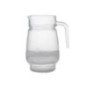 Carafă sticlă: Mâner ergonomic, cioc - Perfectă pentru apă, suc, ceai