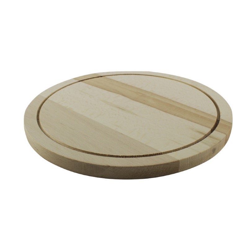 Tocător de bucătărie din lemn, rotund, ideal pentru tranșat, tocat și feliat ingrediente pe blatul de bucătărie, 30 cm Tocător de bucătărie din lemn, rotund, ideal pentru tranșat, tocat și feliat ingrediente pe blatul de bucătărie, 30 cm