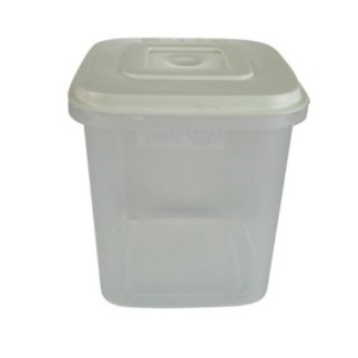 cutie din plastic pentru mâncare dreptunghiulară cu capac