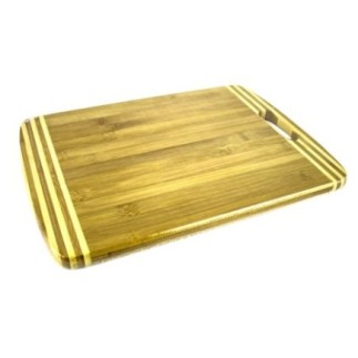Tocător de bucătărie din bambus, pentru taierea, felierea si maruntirea alimentelor, ideal pentru utilizare zilnică 35x25x1,5 cm