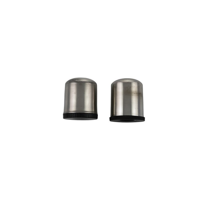 Set 2 recipiente de masă din inox pentru sare-piper sau alte condimente 