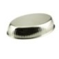 coș pentru servit pâine oval din inox întors cu susul în jos