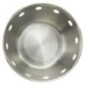Coș pentru servit pâine, design perforat din inox, ideal pentru produse de patiserie, 18 cm coș rotund pentru pâine din inox cu specificații despre capacitate greutate și dimensiuni