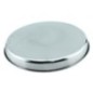 Tavă de servit rotundă din inox, cu margine înălțată, pentru transportul băuturilor în baruri, cafenele și restaurante, 35 cm tavă rotundă pentru servit din inox cu specificații despre greutate și dimensiuni