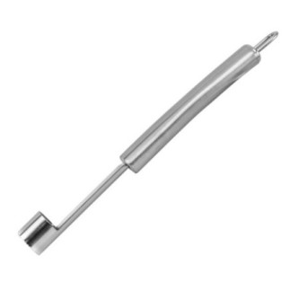 Extractor din inox pentru cotoare și sâmburi de mere, ușor de folosit, perfectă pentru pregătirea fructelor de gătit sau servit