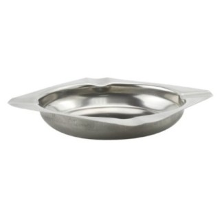 scrumieră de masă pătrată din inox