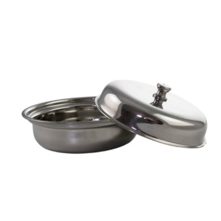 Bol inox cu capac Ø14cm - Păstrare și servire preparate calde