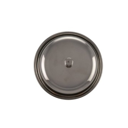 Bol cu capac din oțel inoxidabil 14 cm ideal pentru servit curry sau alte feluri de mâncare caldă 