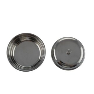 Bol inox cu capac Ø14cm - Păstrare și servire preparate calde