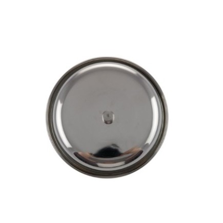 Bol cu capac din oțel inoxidabil 17 cm ideal pentru servit curry sau alte feluri de mâncare caldă 