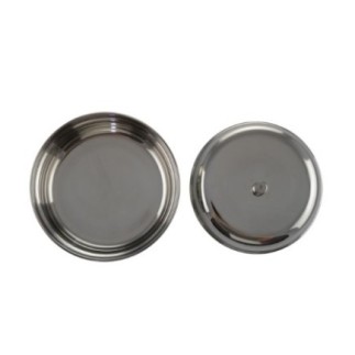 Bol inox cu capac Ø17cm - Păstrare și servire supă, curry, tocănițe