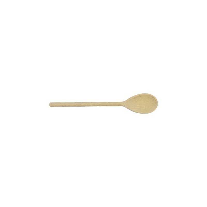 Lingură de gătit din lemn soluția ideală pentru protejarea vaselor antiaderente, perfectă pentru amestecarea preparatelor, 30 cm