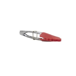 Clește de bucătărie pentru servit, din inox cu cap din silicon, ideal sau gătit și prăjit fără a zgâria vasele