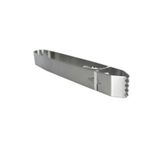 Clește de bucătărie pentru cuburi de gheată sau de zahăr, mic și rezistent, din inox, perfect pentru servit aperitve și gustări
