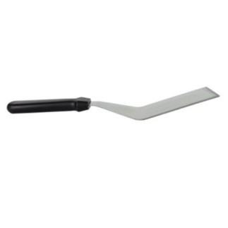 Spatulă de bucătărie pentru gătit pe grătar sau plită, mâner pastic, lama inox, ideală pentru întors carnea sau pentru servit