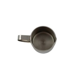 Latieră cilindrincă din inox 150 ml cu mâner 