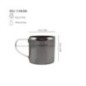 Latieră inox 150 ml: Cu mâner, pentru latte art perfect