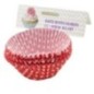 Set de forme pentru copt brioșe, rotunde, din hârtie specială colorată, 2.5x6 cm, rezistente la căldură, 100 buc set 100 de hârtii colorate pentru copt muffin în fața etichetei colorate