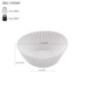 Set de forme pentru copt brioșe, rotunde, din hârtie specială albă, 2.5x6 cm, rezistente la căldură, 100 buc hârtie cerată pentru copt prăjituri tip coșuleț și informații despre dimensiuni